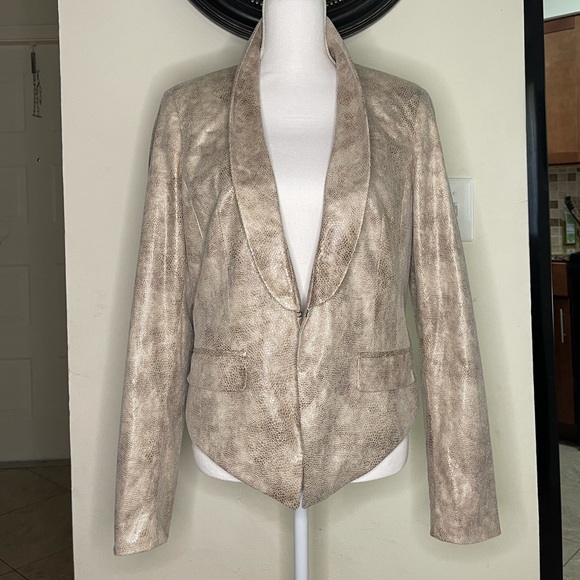 INC International Concepts Jackets & Blazers - International Concepts Large Snake Skin Blazer